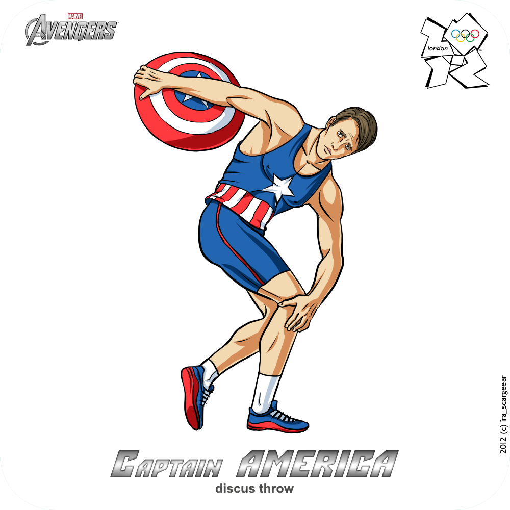 becks28nz:  Olympics - 2012: Avengers by ~scargeear 