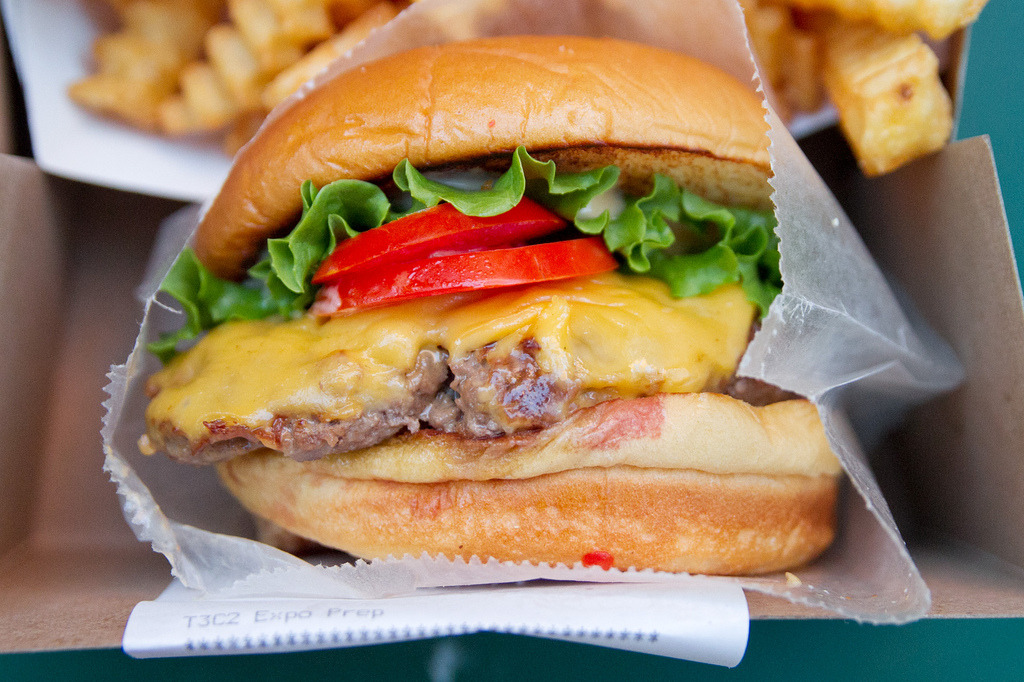 f-word:  shake shack burger! photo by roboppy 