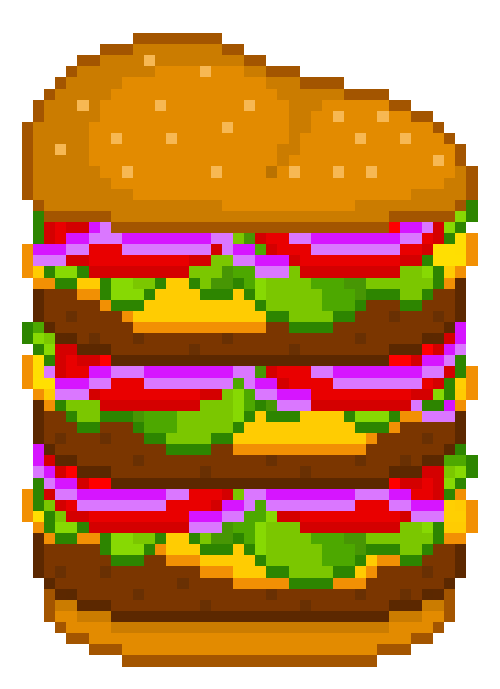 lulinternet:  new burger shirt shit