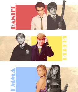  {the magic begins} 15 | Dreamcast for your favourite characters» [2/4] Golden Trio 