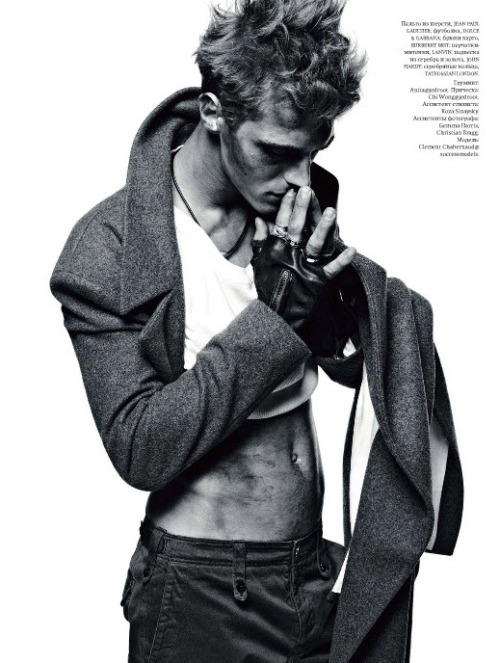 Clément Chabernaud by David Roemer for GQ Style Clement Chabernaut who is quite a darlin