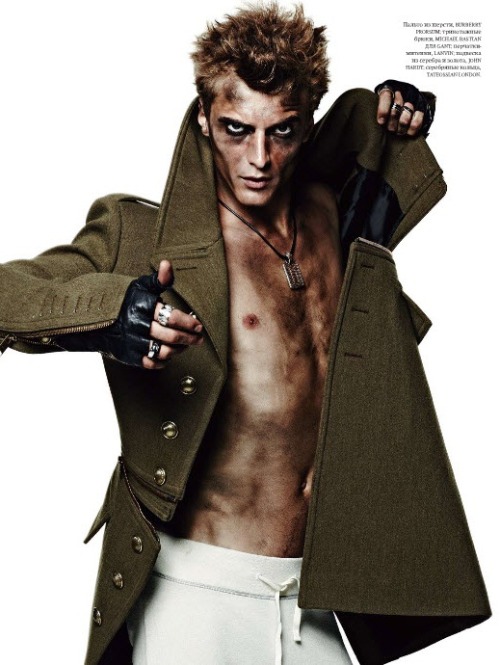 Clément Chabernaud by David Roemer for GQ Style Clement Chabernaut who is quite a darling of designe