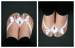 kesfeet:  My new flip fops :’)