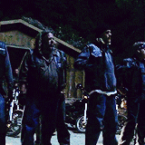 boredyet:  Top 10 favorite Sons of Anarchy songs (S1-S4) Straylight Run - Hands in the Sky (Big Shot) ♫  Big shot screaming put your hands in the sky He says give it up boy, give it up or you’re gonna die You’ll get a bullet in the back of the