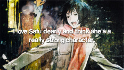 No6-Confessions:  “I Love Safu Dearly And Think She’s A Really Strong Character.
