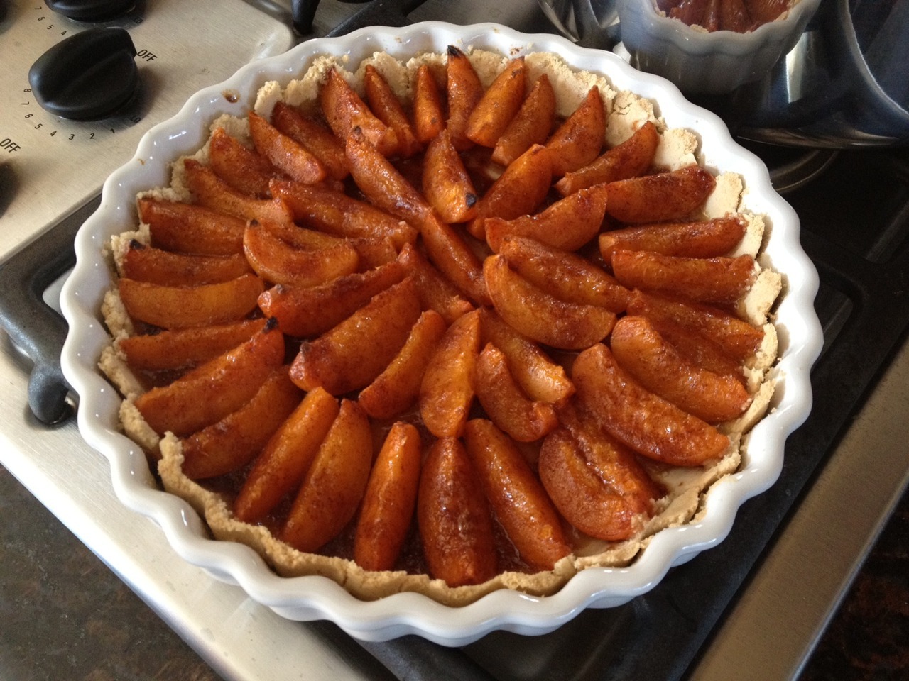 socalfood:  This simple, gorgeous apricot tart is one of the entries in the KCET