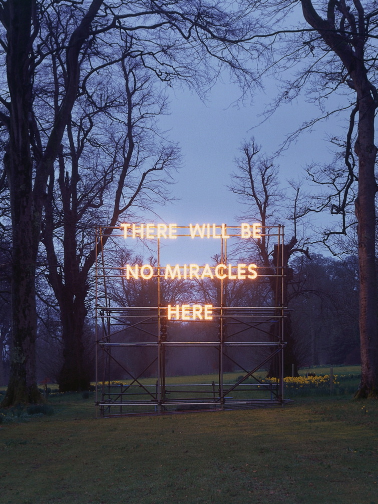  There Will Be No Miracles Here (2006), Nathan Coley 