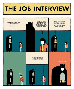 Heyoscarwilde:  …He’s The One! The Job Interview By Giacomo Gambineri :: Via Giacomogambineri