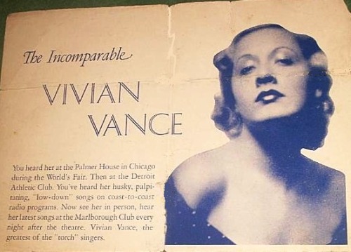 bonitabeeglam: Vivian Vance :: July 26, 1909 – August 17, 1979