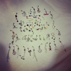 Got belly rings? Lol I have 71!  (Taken with Instagram)