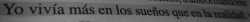 la vida es sueño