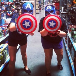 #tbt CAP'N AMURKA! @leah_reneeee  (Taken