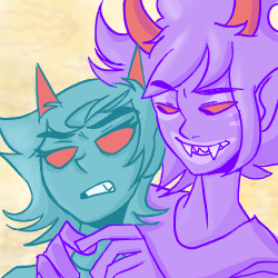 theres a lot of gamzee/terezi on my dash and i forgot just how much i loved this ship. 