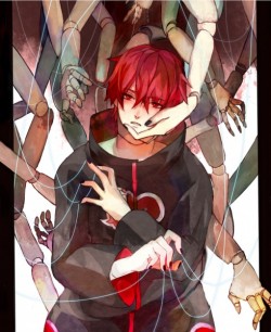 nyappy-in-parallel-world:  siempre me ha gustado Sasori desde la secundaria :3  aunque me trae buenos y malos recuerdos … siempre me encantara~ (: 