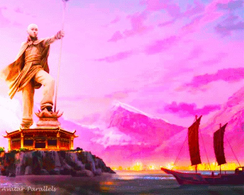 avatar-parallels:  He taught me everything I know… Seeing statues of their masters and father figures. 