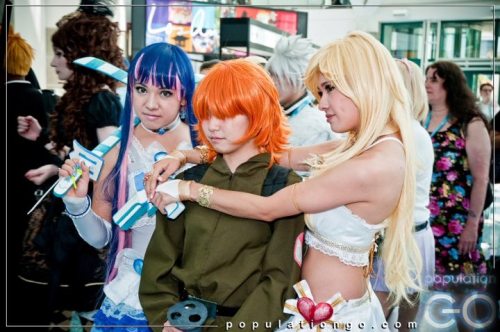 Panty, Stocking, and Brief from Panty & Stocking with Garterbelt Source: Photographer -  Populat