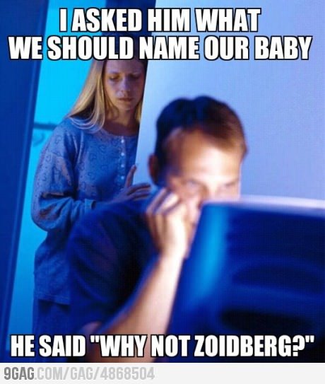 9gag - Naming a baby