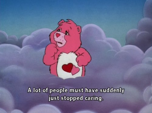 Omgggg I love care bears