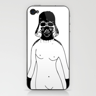 jazzlikestodraw:  Star Wars Darth Vader and Stormtrooper iPhone case 