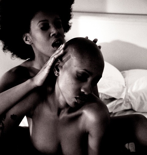 moonmarie:  devourer Photographer Carl Nunn Models Moon Marie and Kwentonza 