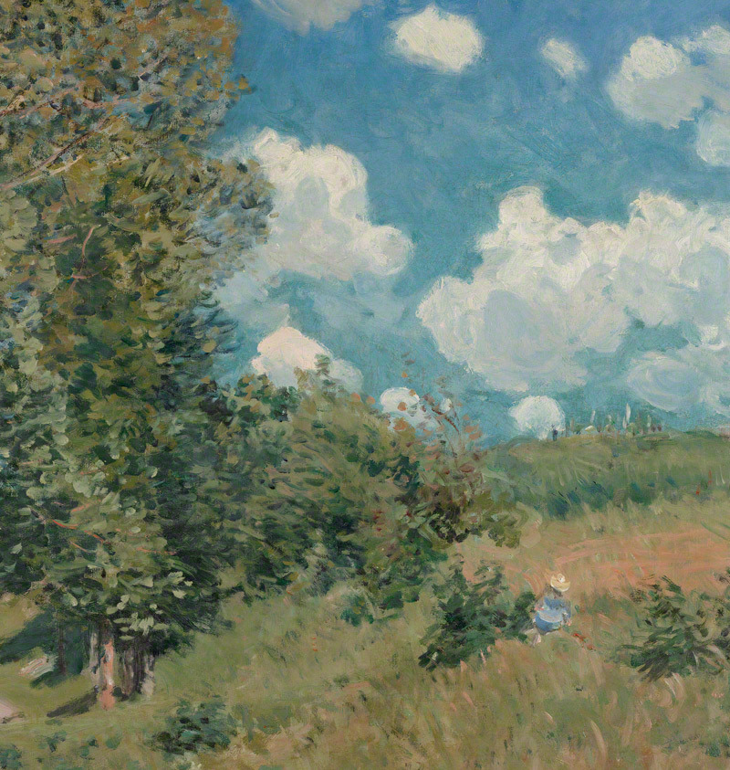 Art Olympics: Freestyle Painting
The Athlete
Alfred Sisley
The Title
The Road from Versailles to Saint-Germain (detail)