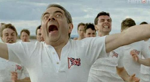 fandomsessed:  clawsandfangs:  and in that moment i swear we were all british   