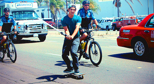 July 12th - Tyler participates in ‘Course of the Force’, an Olympic torch style