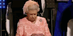 Dangling-Thpider:  B0Ffin:   “There’s The Queen Cheering Wildly For Great Britain!”