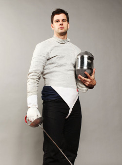 the-captain-oats:  Tim Morehouse, Fencing,