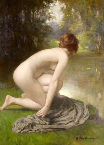 silenceformysoul: Allan Douglas Davidson (1873-1932) - The Bather