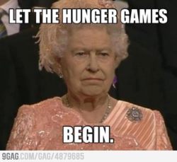 9gag:  The Queen during the Opening Ceremony…