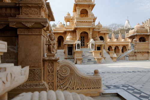 travelingcolors:The sacred mountain of Palitana, Gujarat | India (by amaury_217)