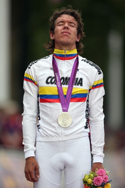 fuckyeahcycling:  Olympics 2012 | Men’s Road Race Second is a tough place to finish. (via Photo from