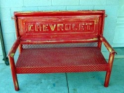 customroadie:  Chevy Pickup Tailgate Bench