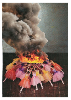 thecollectivecollage:  “Setting the Flame”