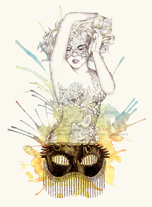 cmykaotic:  Baby loves to dance in the dark, ‘cuz when he’s looking she falls