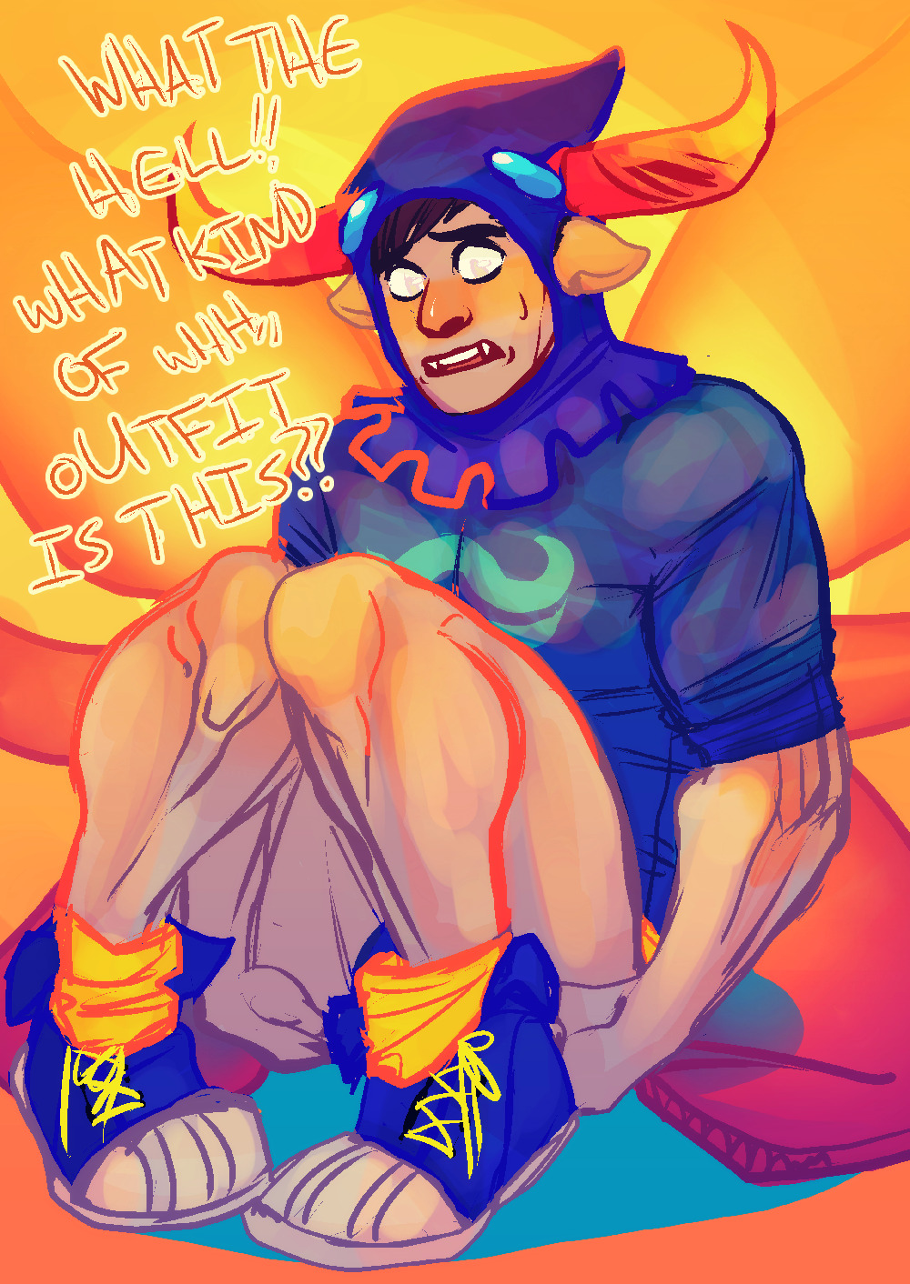 1010nabulation:  mulattafury:headtraumakid:When I saw the flash, I… had to draw