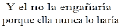 Lo-Que-El-Amor-Nos-Dijo: El Le Sera Fiel Por Los Siglos De Los Siglos Amen -.-