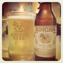 Thai beer (Taken with Instagram)