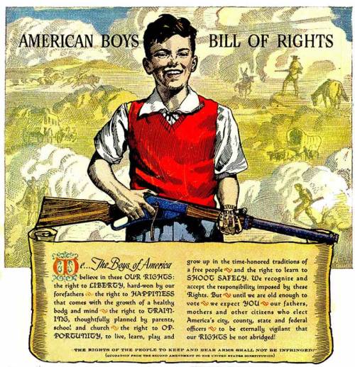 Old Daisy Red Ryder Advertisement.