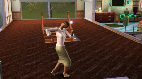 fuckyeahsimsmeme:Backstory: this is the imaginary friend of one of my Sims. It was my first time pla