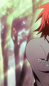 I used this clip in an AMV once. My friend said to me “YOU DID THAT TO MAKE ME CRY, DIDN’T YOU?” Waaah, this gif ;A;