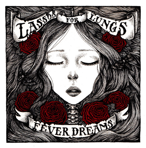 Album art for Tassy band, Lassos For Lungs. 