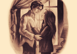 whenthestronggetstronger:   isaidnopeeking:  Art to Film: Harry and Ginny  perf. omg. 