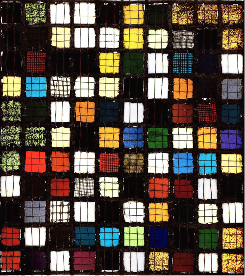 Josef Albers, “Gitterbild”, Glass assemblage, 1921 Few people know that Josef 