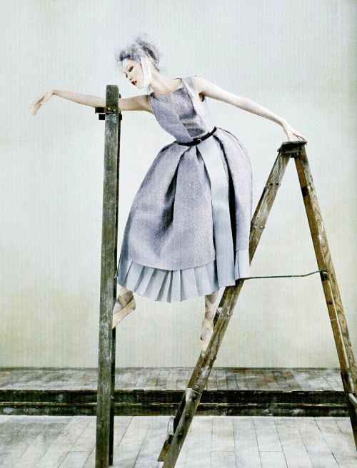 Park Ji Hyea by Kim Sang Gon for Vogue Korea August 2012