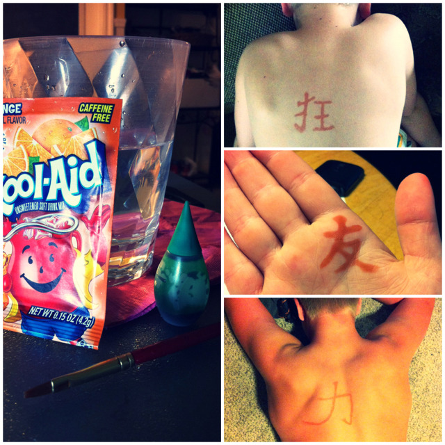 DIY Kool Aid and Food Coloring Tattoo. First off there is no source - even after breaking apart the Pinterest collage and searching for the photos individually. So I’m going to label this Pinterest here. Second, lots of things do not work that are...