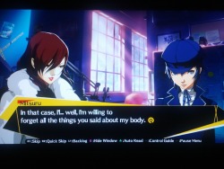 jakkisaur:  huhforaliving:  Naoto- “Wait, what!?” Me - That’s what I thought so too!   I