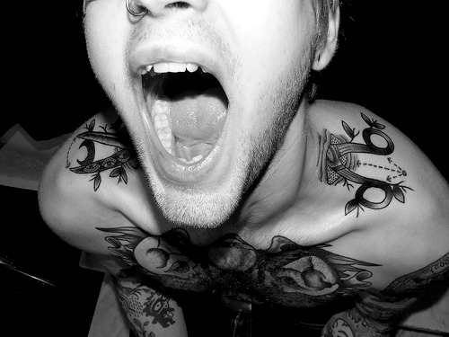 I'm in love with my sadness.