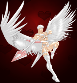 yesyaoiyeah:  Cupid/Eros (romans/greeks) drawn by Evo Sapien’s Two different forms of the same god! Genius!